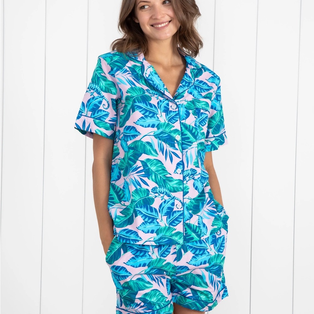 PrintFresh Karma Chameleon short Pajama Set